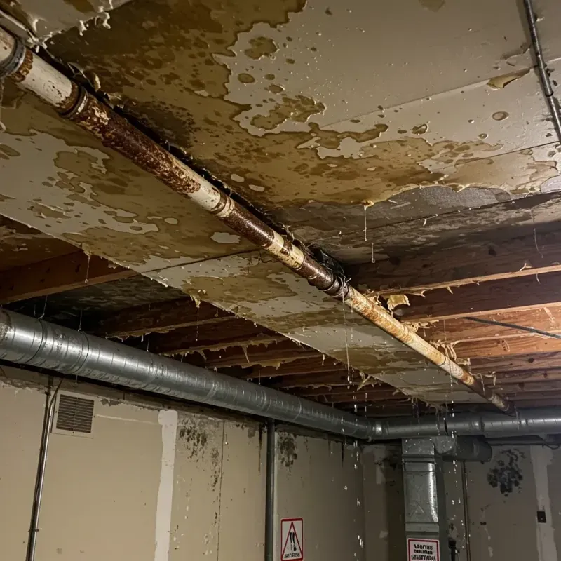 Ceiling Water Damage Repair in Houston County, TX