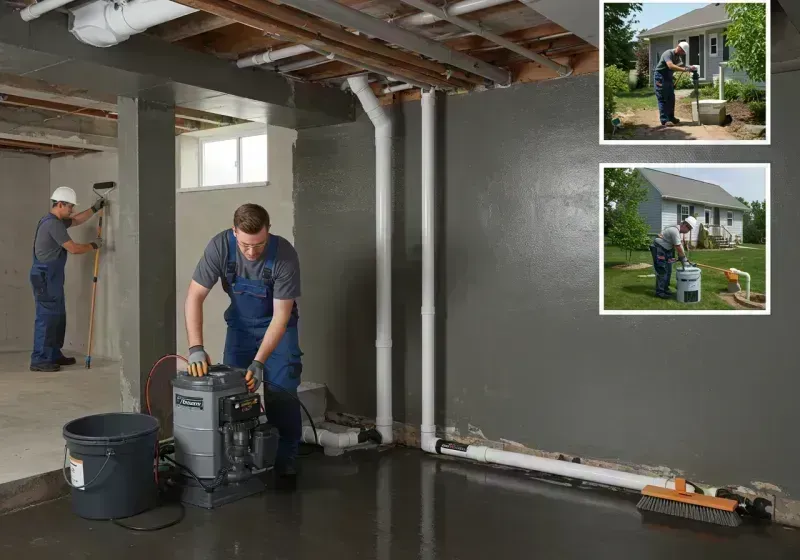 Basement Waterproofing and Flood Prevention process in Houston County, TX